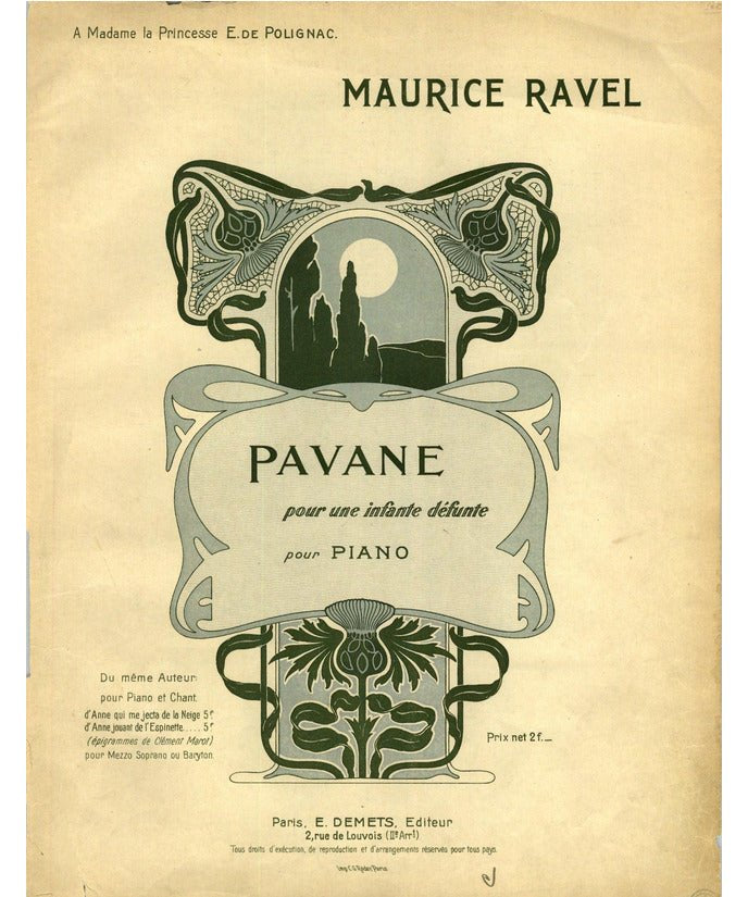 Ravel M. - Pavane Pour Une Infante Defunte - Remenyi House of Music