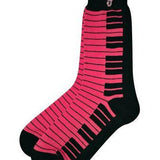 Socks - Neon Pink and Black Keyboard