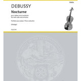 Nocturne for Violin & Orchestra Reduction (Piano)