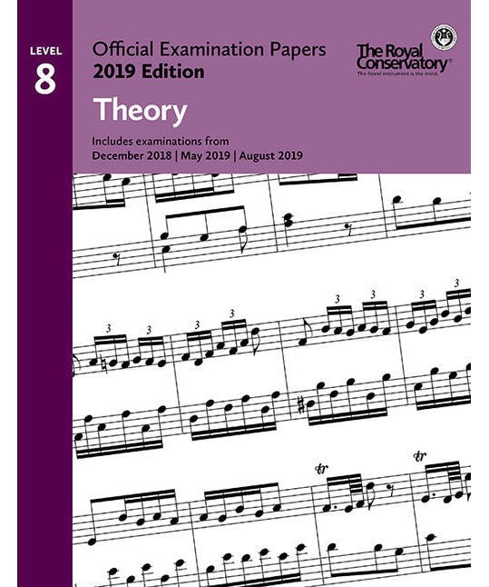 RCM 2019 Official Examination Papers: Level 8 Theory - Remenyi House of Music