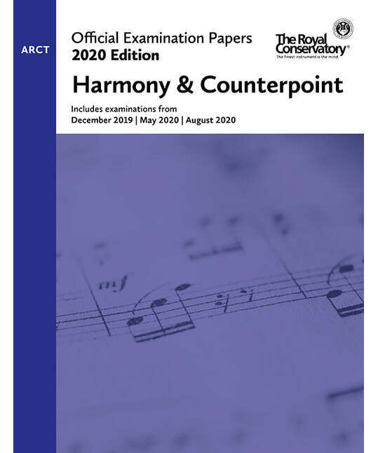 RCM 2020 Official Examination Papers: ARCT Harmony & Counterpoint - Remenyi House of Music