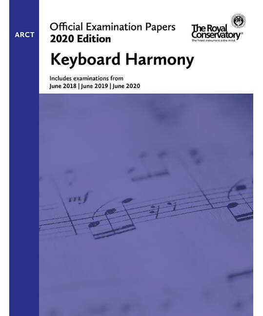 RCM 2020 Official Examination Papers: ARCT Keyboard Harmony - Remenyi House of Music