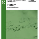 RCM 2020 Official Examination Papers: Level 10 History - Remenyi House of Music