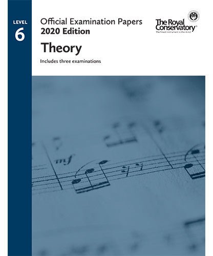 RCM 2020 Official Examination Papers: Level 6 Theory - Remenyi House of Music