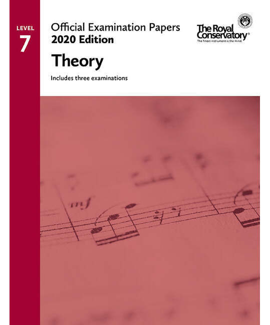 RCM 2020 Official Examination Papers: Level 7 Theory - Remenyi House of Music