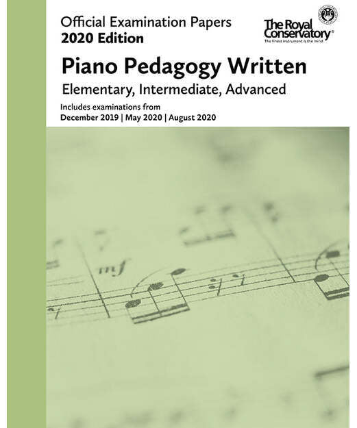 RCM 2020 Official Examination Papers: Piano Pedagogy Written - Remenyi House of Music