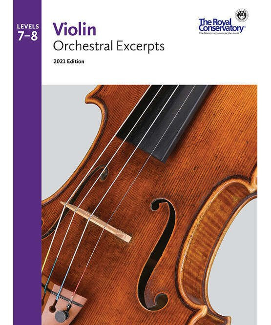 RCM 2021 Violin Orchestral Excerpts Level 7 - 8 - Remenyi House of Music