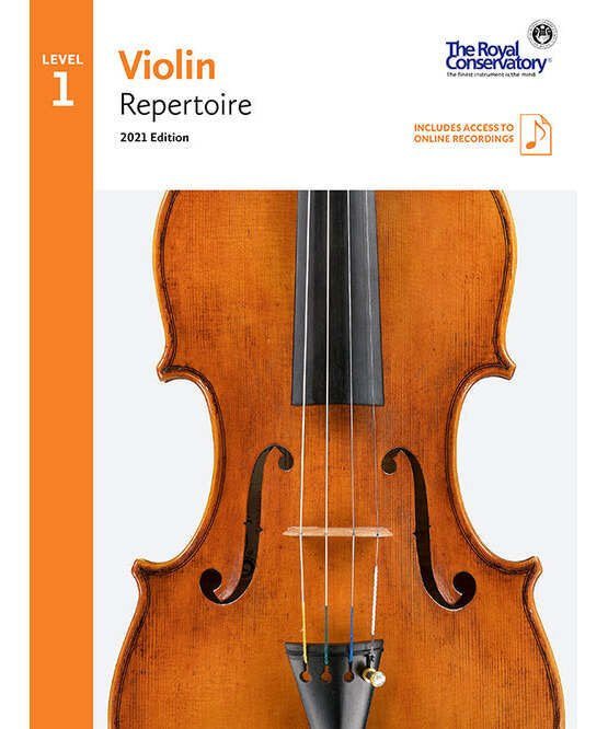 RCM 2021 Violin Repertoire Level 1 (Book & Download) - Remenyi House of Music