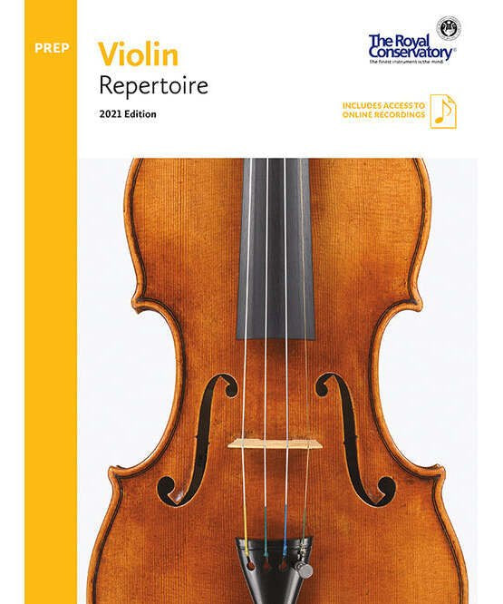 RCM 2021 Violin Repertoire Prep (Book & Download) - Remenyi House of Music