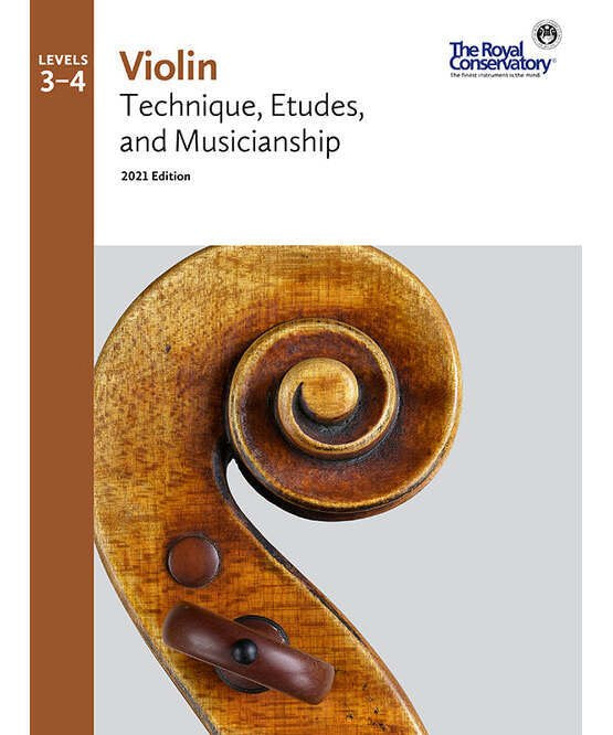 RCM 2021 Violin Technique, Etudes & Musicianship Level 3 - 4 - Remenyi House of Music