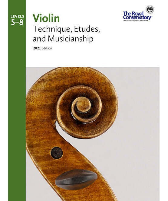 RCM 2021 Violin Technique, Etudes & Musicianship Level 5 - 8 - Remenyi House of Music