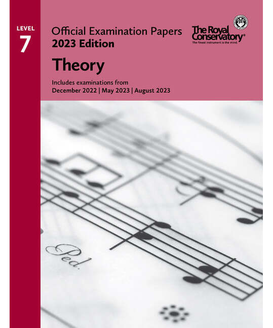 RCM 2023 Official Examination Papers: Level 7 Theory - Remenyi House of Music