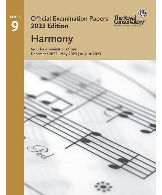 RCM 2023 Official Examination Papers: Level 9 Harmony - Remenyi House of Music