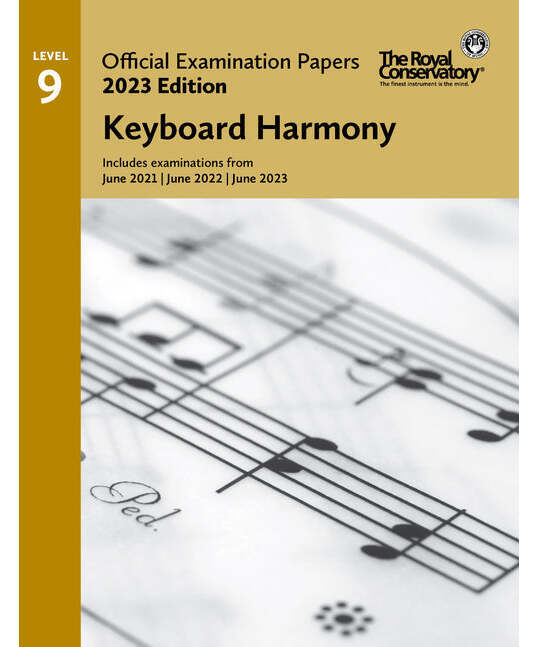 RCM 2023 Official Examination Papers: Level 9 Keyboard Harmony - Remenyi House of Music