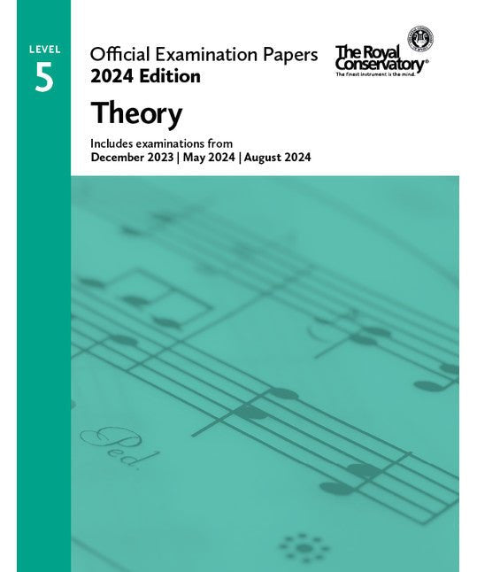 RCM 2024 Official Examination Papers: Level 5 Theory - Remenyi House of Music