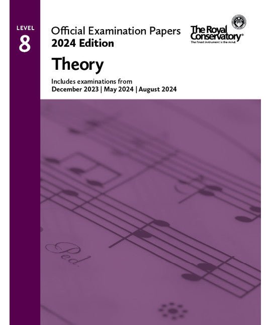 RCM 2024 Official Examination Papers: Level 8 Theory - Remenyi House of Music