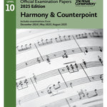 RCM 2025 Official Examination Papers: Level 10 Harmony & Counterpoint - Remenyi House of Music