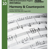 RCM 2025 Official Examination Papers: Level 10 Harmony & Counterpoint - Remenyi House of Music