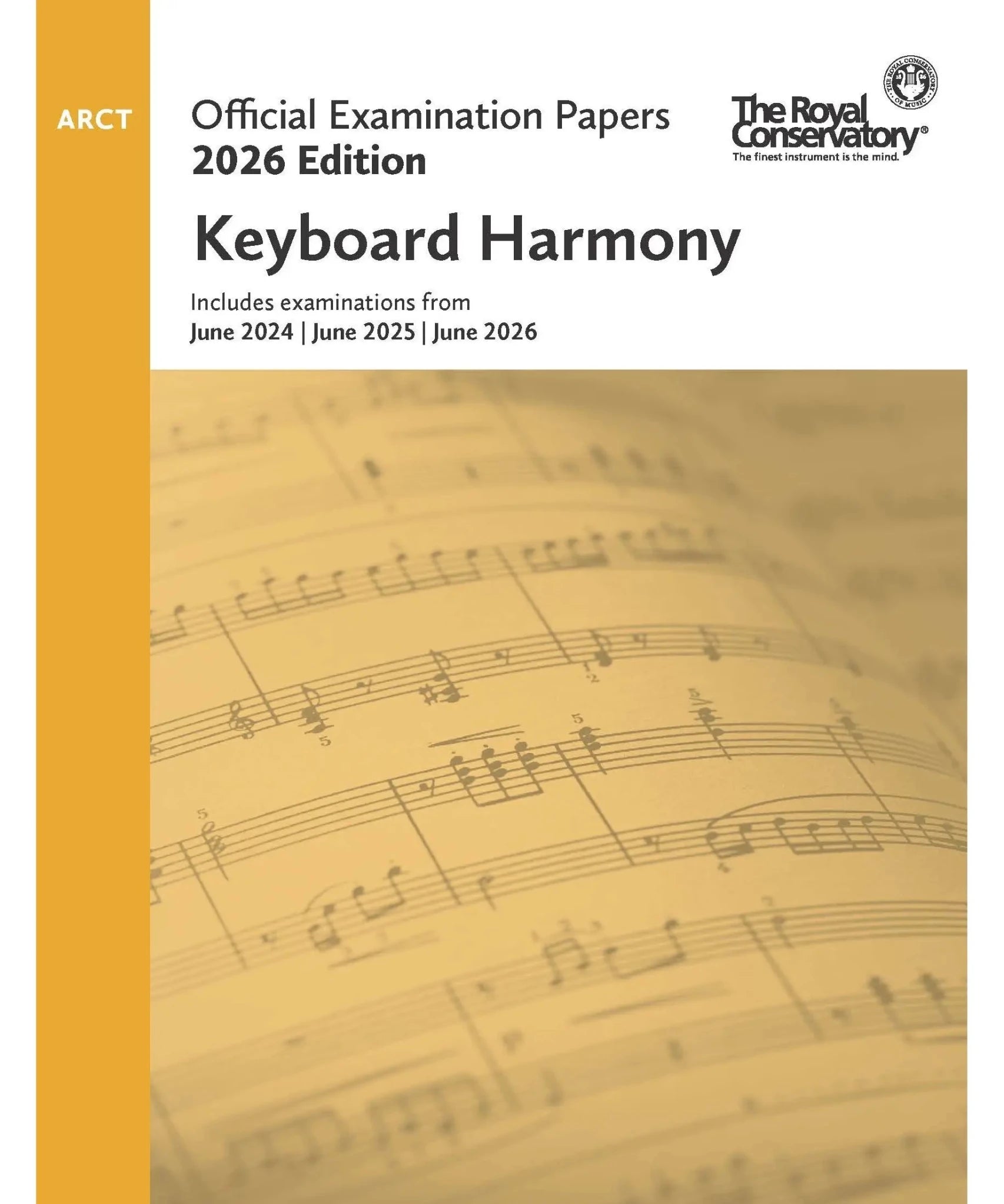 RCM 2026 Official Examination Papers: ARCT Keyboard Harmony - Remenyi House of Music