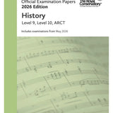 RCM 2026 Official Examination Papers: History (Level 9, Level 10, ARCT) - Remenyi House of Music