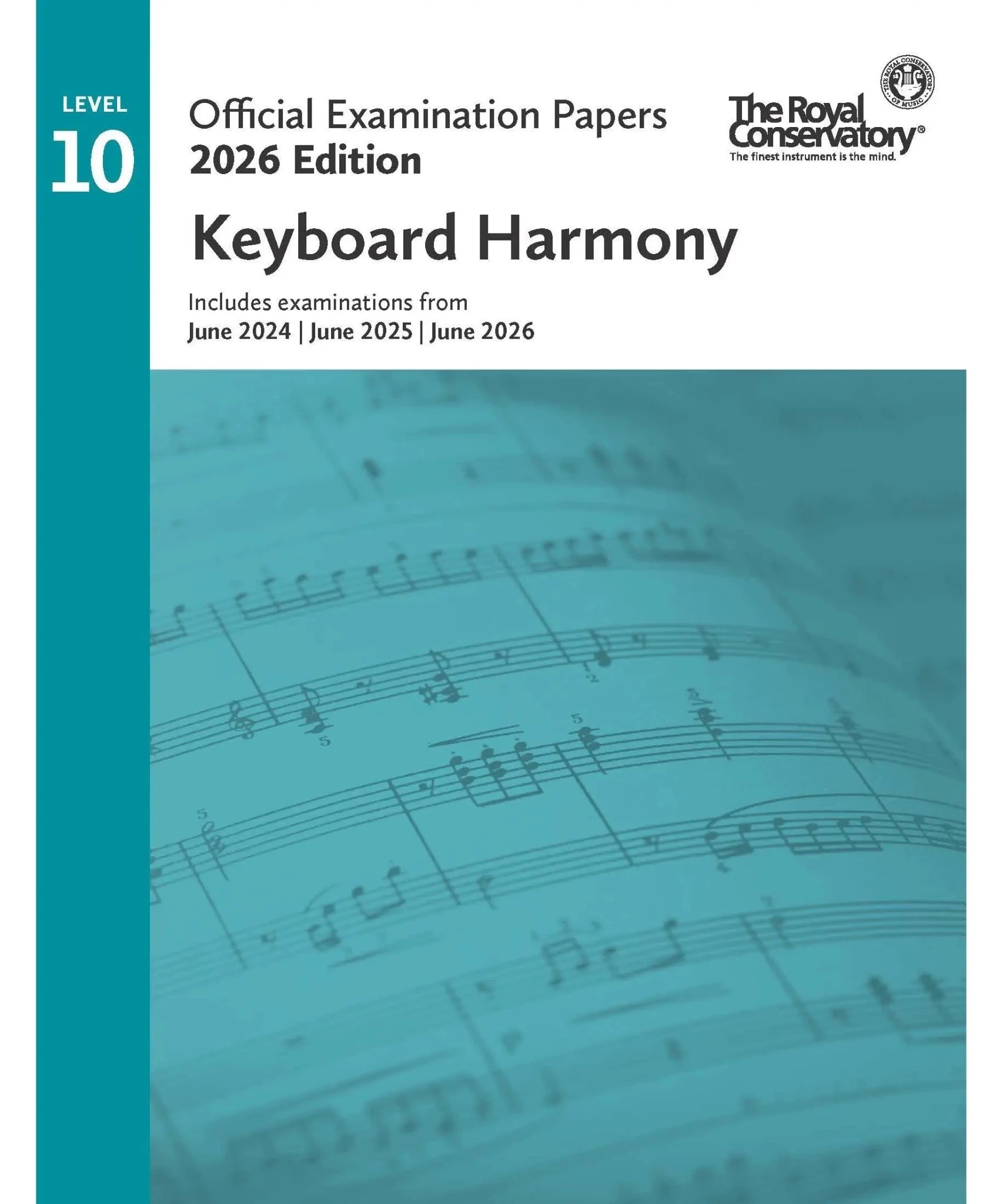 RCM 2026 Official Examination Papers: Level 10 Keyboard Harmony - Remenyi House of Music