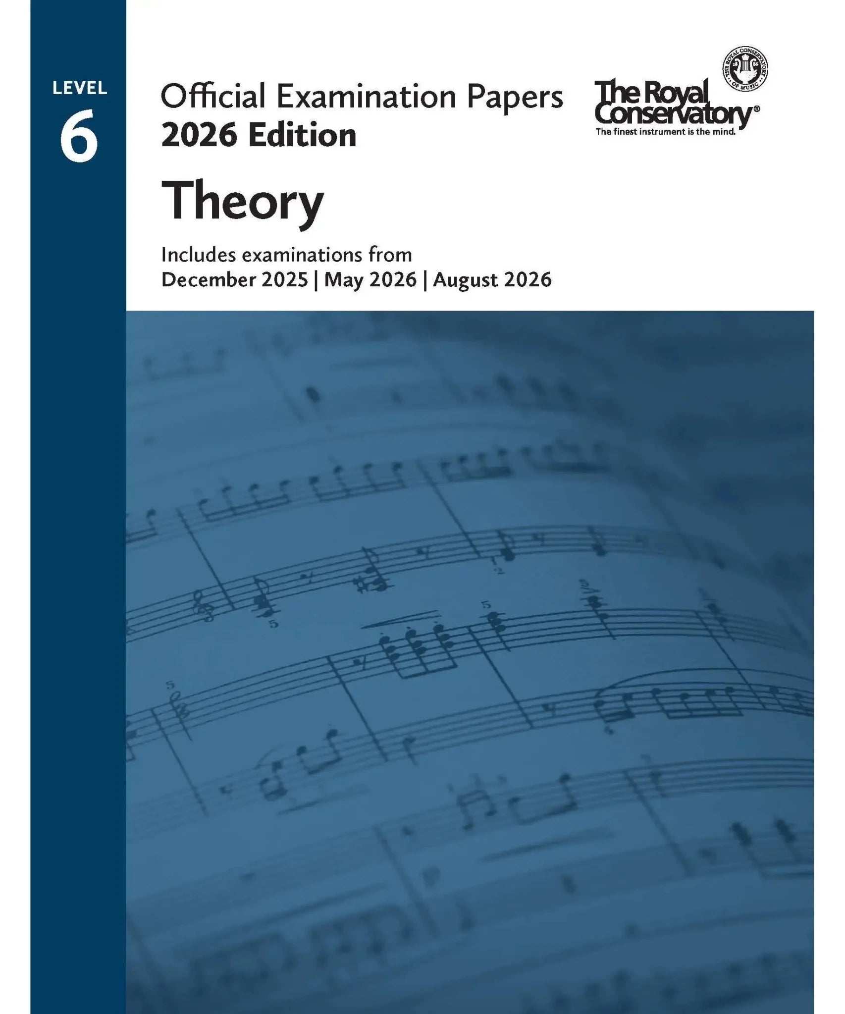 RCM 2026 Official Examination Papers: Level 6 Theory - Remenyi House of Music