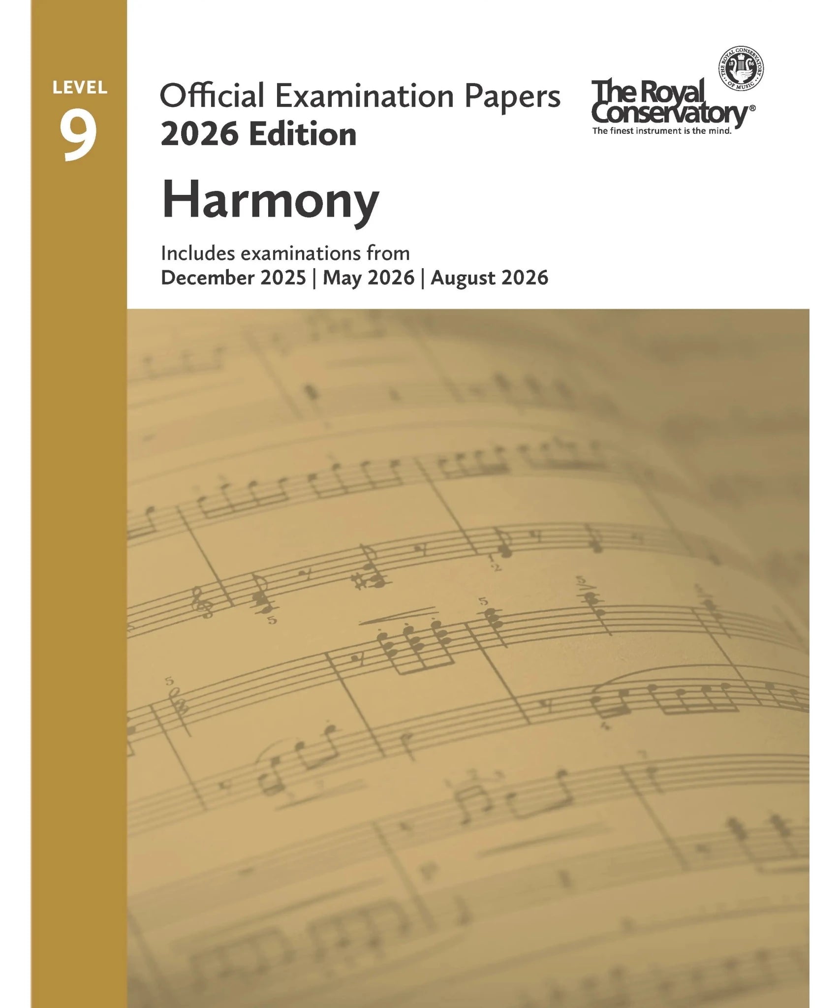 RCM 2026 Official Examination Papers: Level 9 Harmony - Remenyi House of Music