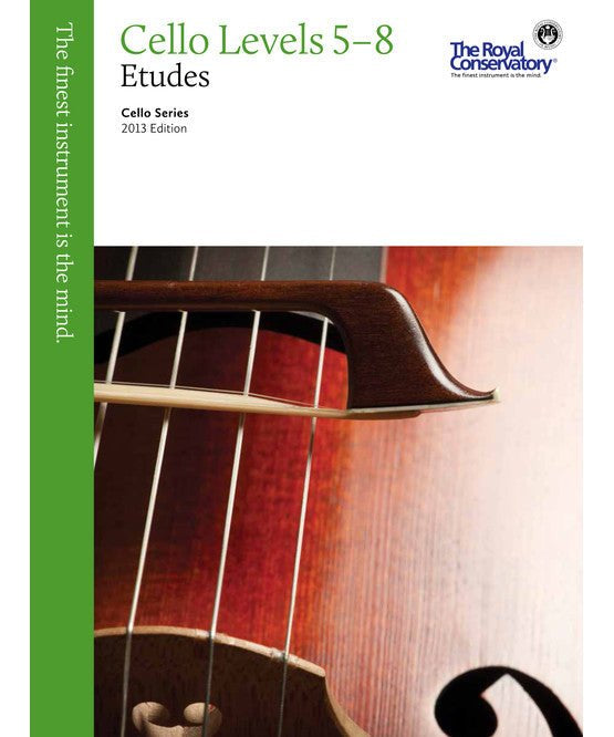 RCM Cello Etudes Levels 5 - 8 - Remenyi House of Music