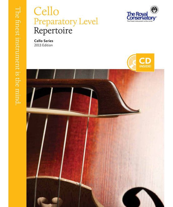 RCM Cello Repertoire Preparatory Level - Remenyi House of Music