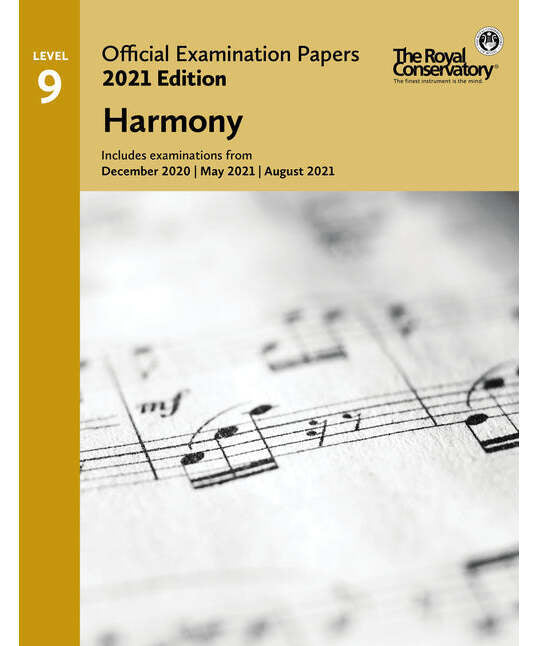 RCM Exam Papers Level 9 Harmony (2021) - Remenyi House of Music