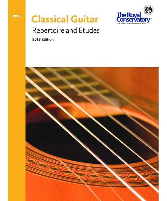 RCM Guitar Preparatory Repertoire and Etudes - 2018 Edition - Remenyi House of Music