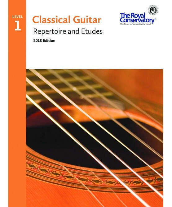 RCM Guitar Repertoire and Etudes 1 - 2018 Edition - Remenyi House of Music