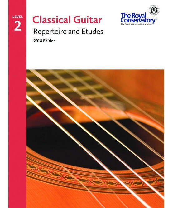 RCM Guitar Repertoire and Etudes 2 - 2018 Edition - Remenyi House of Music