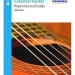 RCM Guitar Repertoire and Etudes 4 - 2018 Edition - Remenyi House of Music