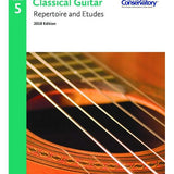 RCM Guitar Repertoire and Etudes 5 - 2018 Edition - Remenyi House of Music