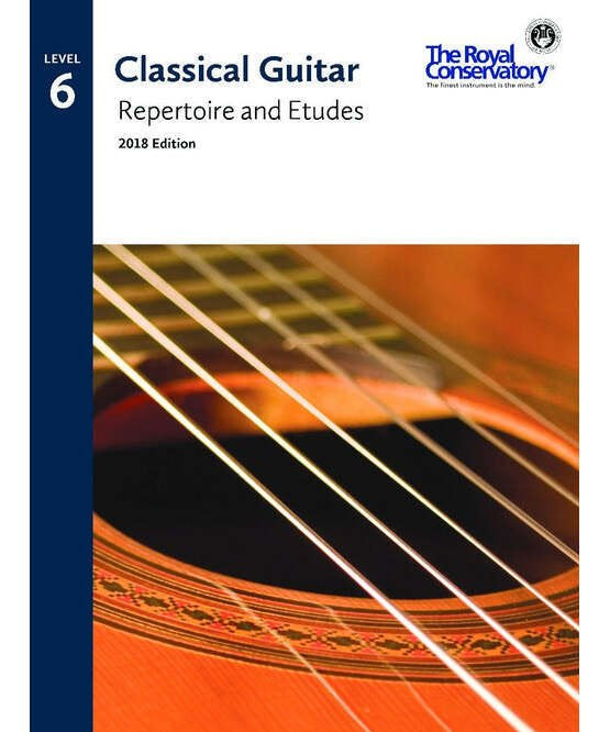 RCM Guitar Repertoire and Etudes 6 - 2018 Edition - Remenyi House of Music