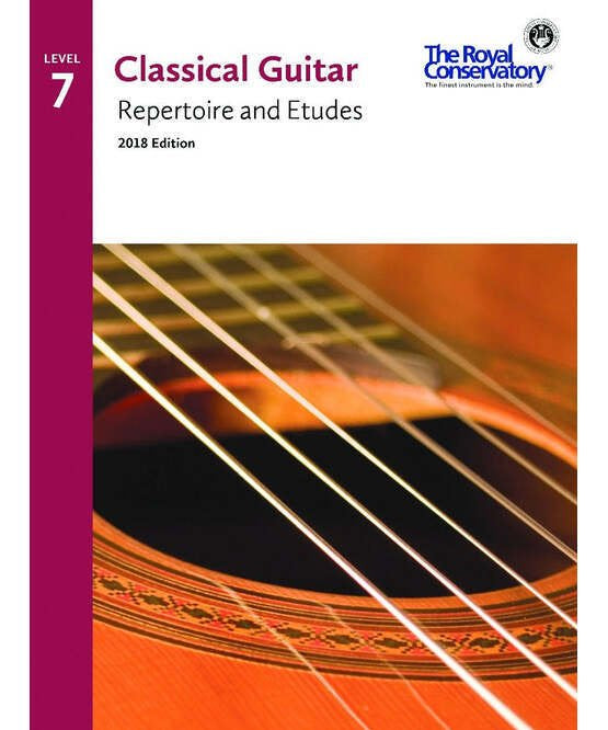 RCM Guitar Repertoire and Etudes 7 - 2018 Edition - Remenyi House of Music