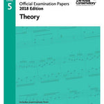 RCM Official Exam Papers: Level 5 Theory 2018 - Remenyi House of Music