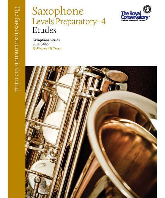 RCM Saxophone Etudes Preparatory - 4 - Remenyi House of Music