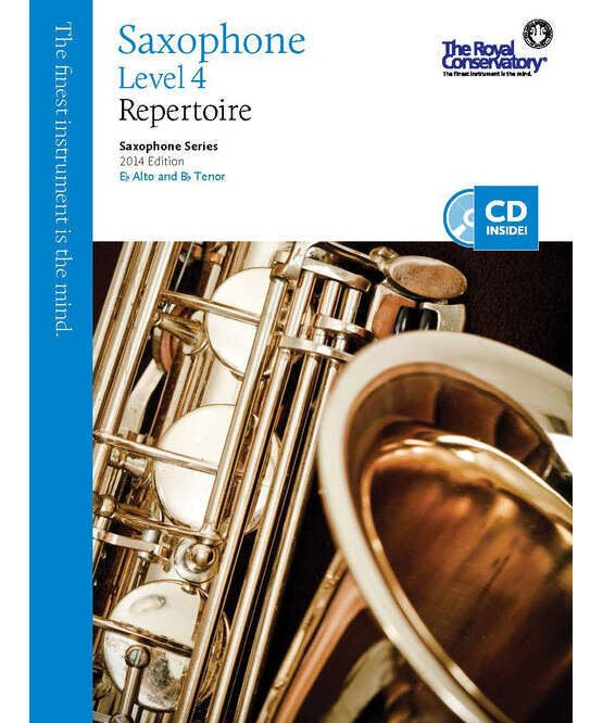 RCM Saxophone Repertoire 4 - Remenyi House of Music