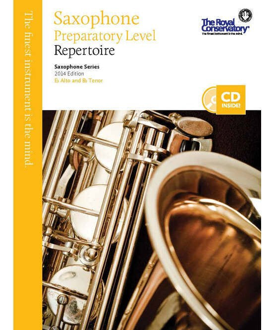 RCM Saxophone Repertoire Prep - Remenyi House of Music