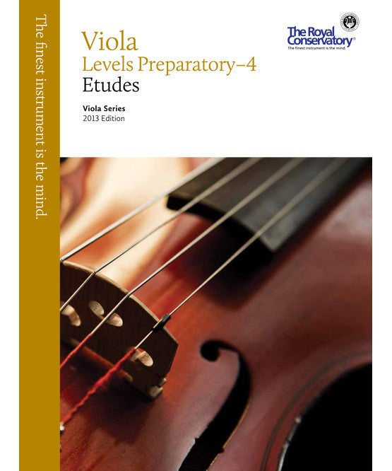 RCM Viola Etudes Preparatory - 4 - Remenyi House of Music