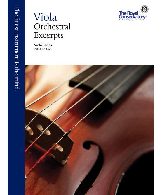 RCM Viola Orchestral Excerpts - Remenyi House of Music