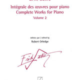 Œuvres complètes pour piano - Volume 2