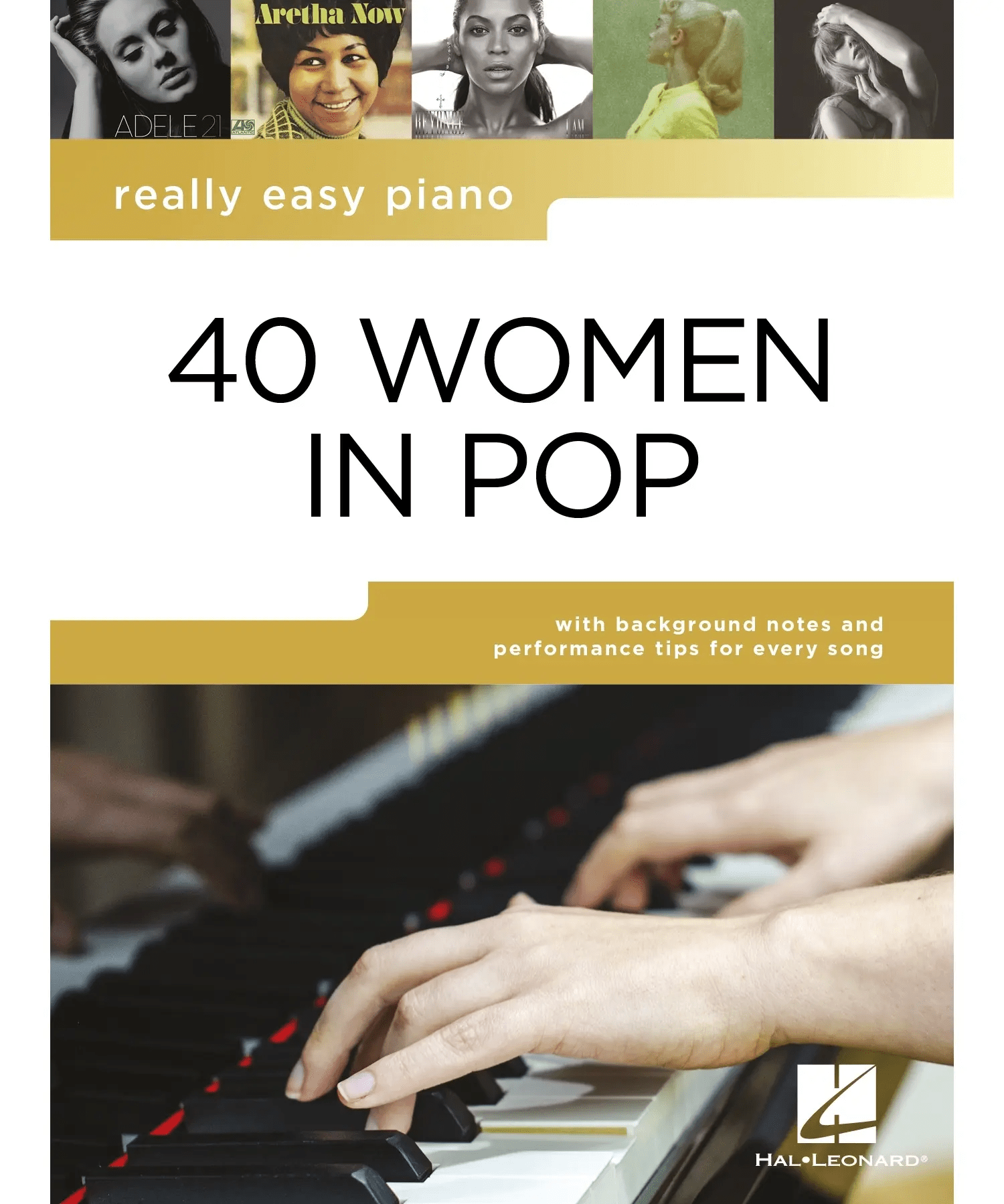 Really Easy Piano: 40 Women in Pop - Remenyi House of Music