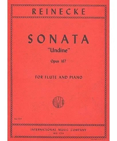 Reinecke C. - Flute Sonata Op 167 - Undine - Remenyi House of Music