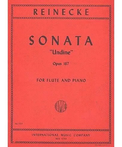 Reinecke C. - Flute Sonata Op 167 - Undine - Remenyi House of Music
