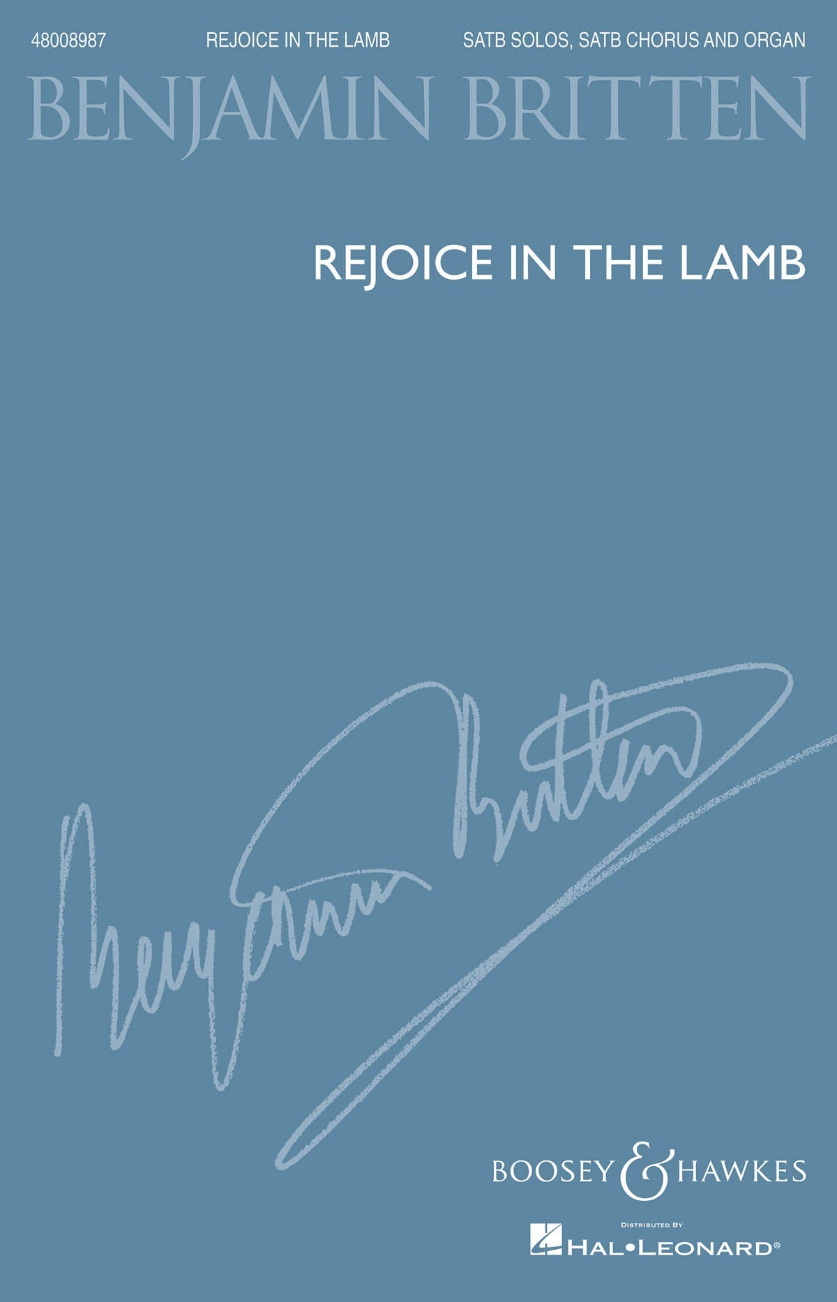 Rejoice in the Lamb, Op. 30 - Remenyi House of Music