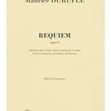 Requiem, Op. 9 (SATB Chorus Parts) - Remenyi House of Music