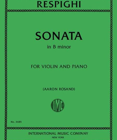 Respighi, O. - Violin Sonata in B Minor - Remenyi House of Music